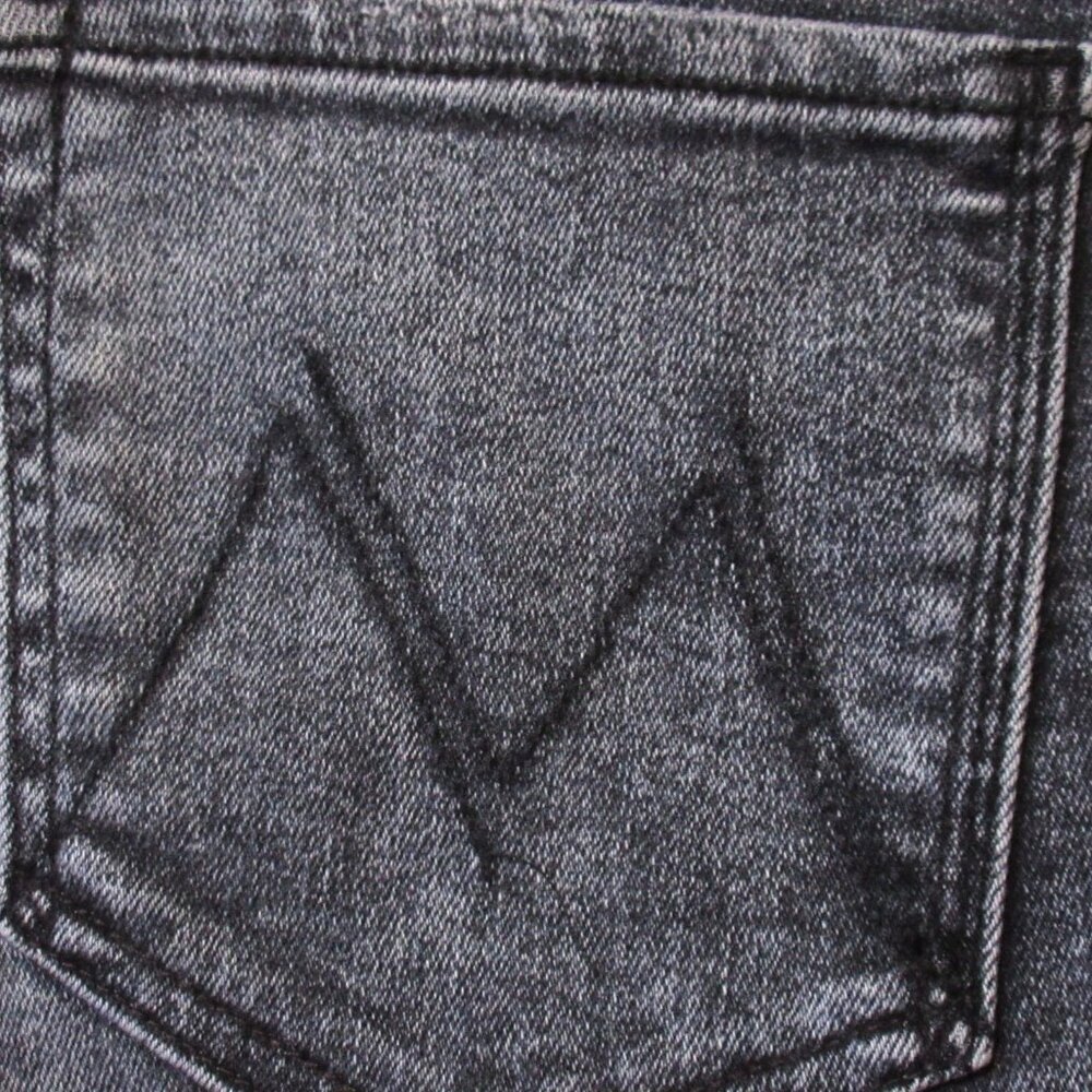 NWT Mother Insider Crop Step Fray in Train Stops Mineral Wash Stretch Jeans 31 - Picture 9 of 11